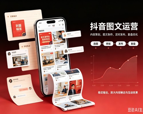 青冈抖音图文代运营服务